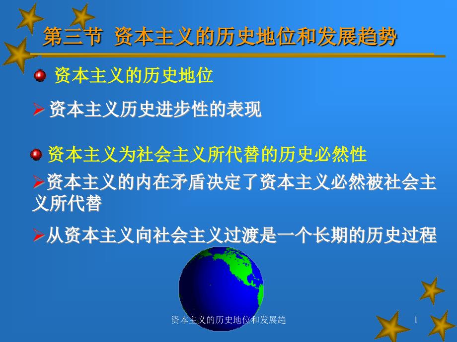 资本主义的历史地位和发展趋课件_第1页