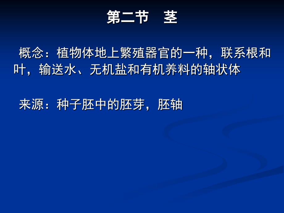 植物学：第3章茎（板书）_第1页