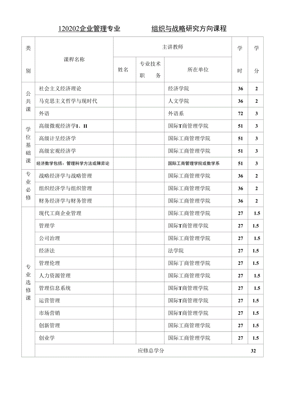 上海财经大学硕士研究生培养计划(精品)_第1页