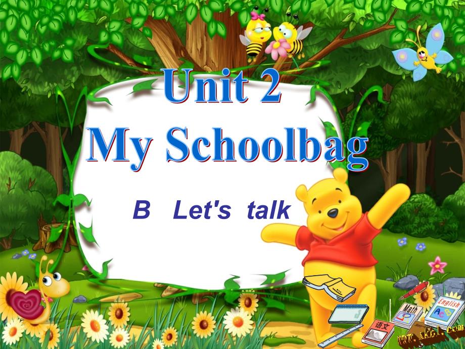 四年级英语上册第二单元B-Let's-Talk_第1页