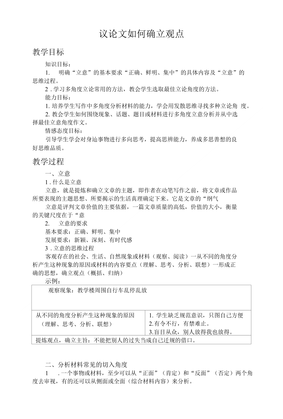 议论文如何确立观点_第1页