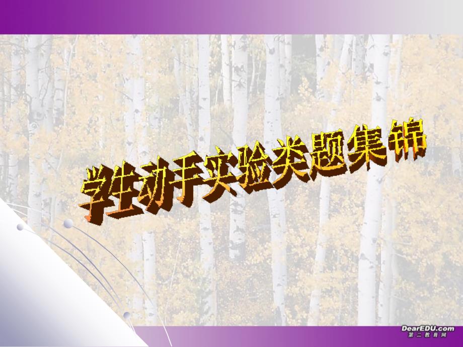 中考数学专题四学生动手实验类型题集锦 试题_第1页