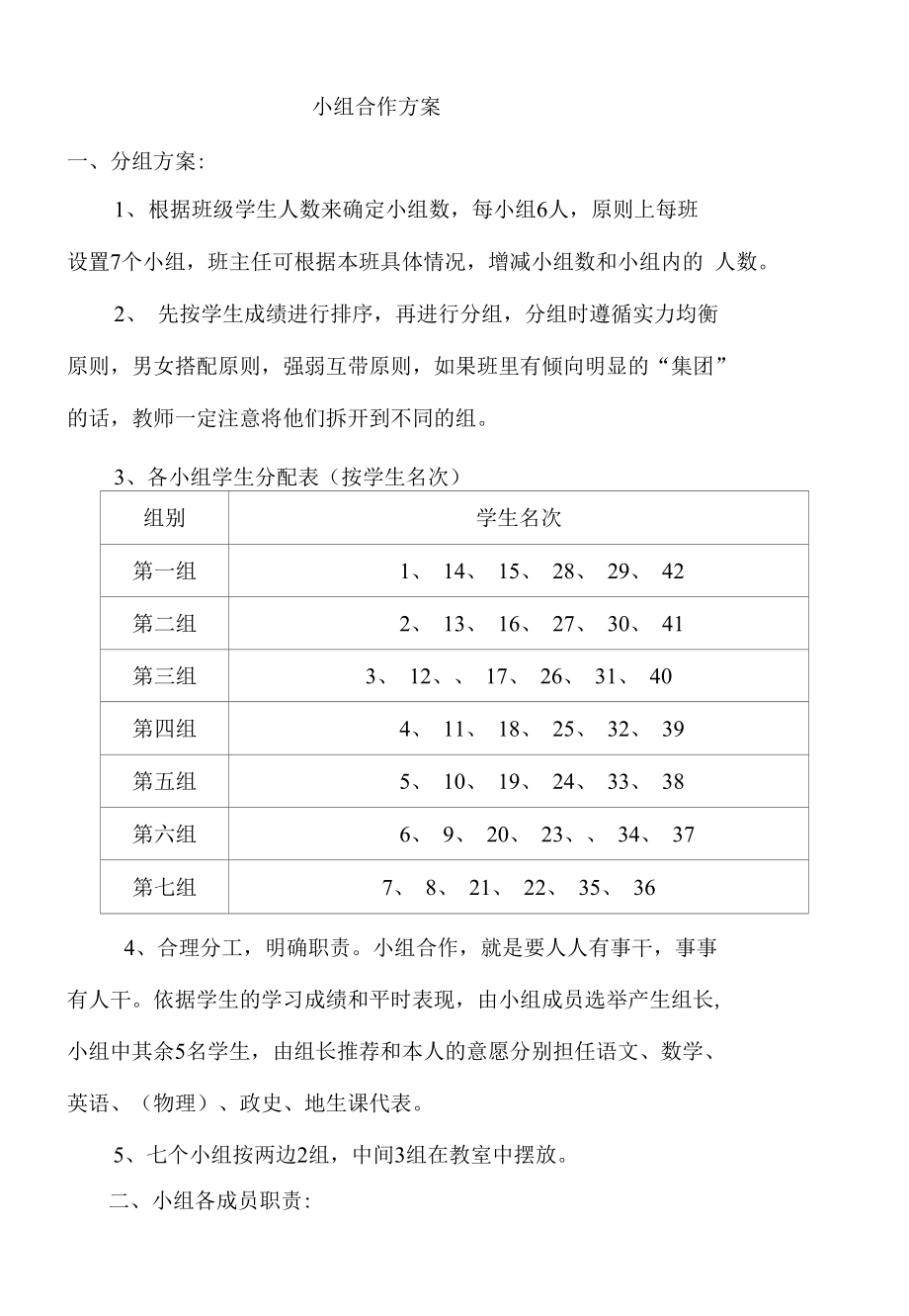 小组合作方案_第1页