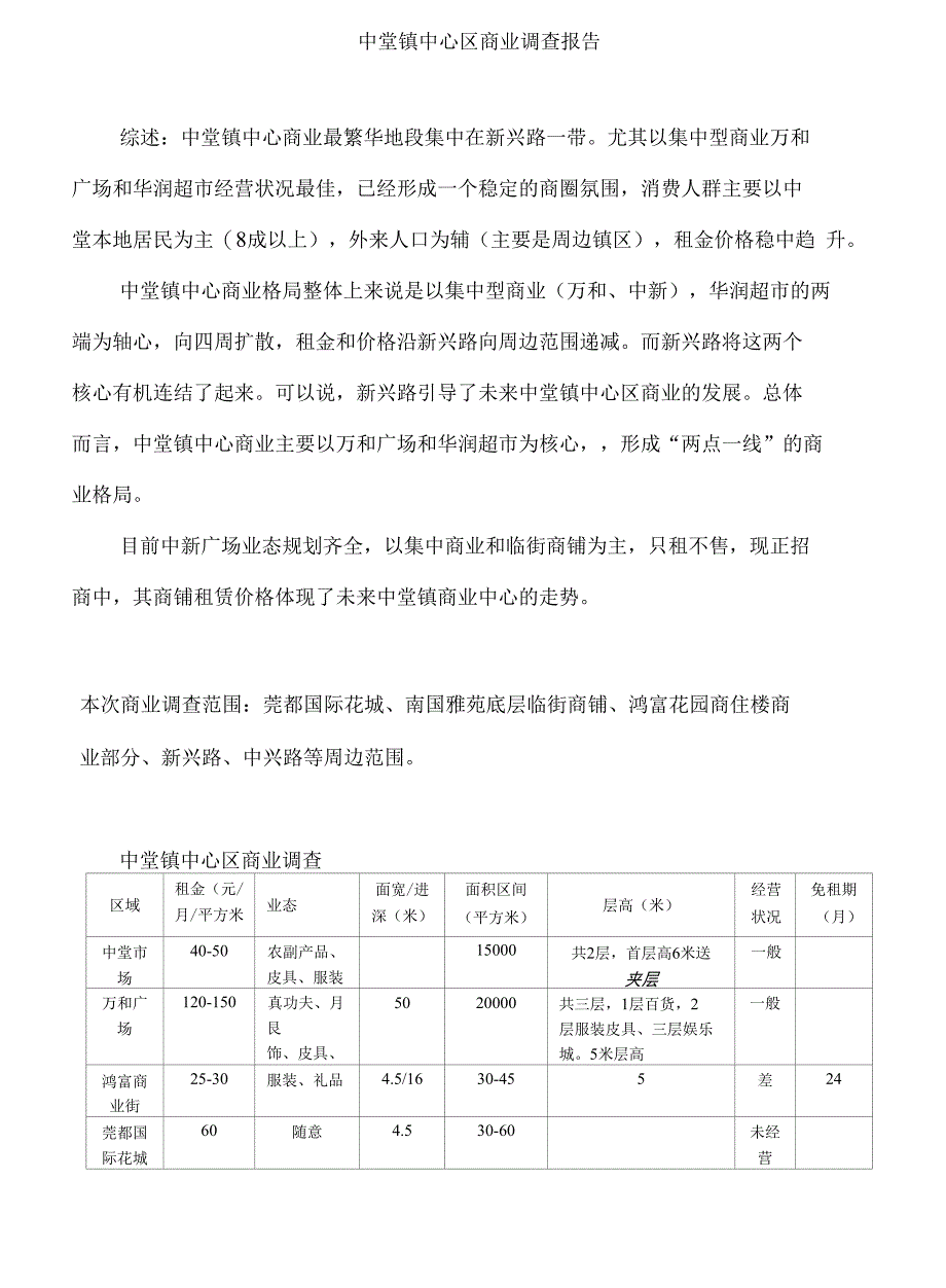 中堂商业市调查最终稿_第1页