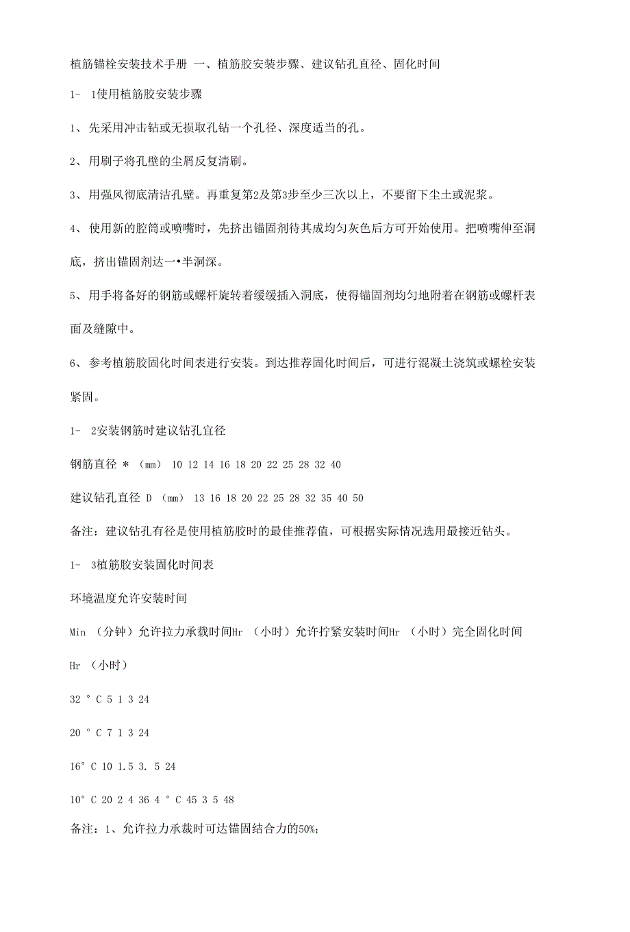 【精品】植筋锚栓安装技术手册_第1页