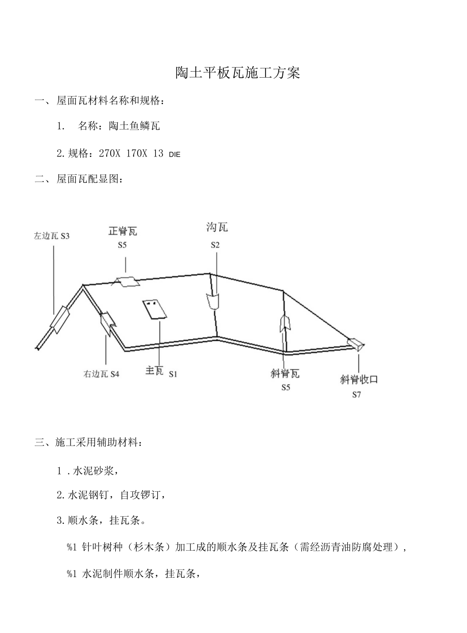 鱼鳞瓦施工方案_第1页