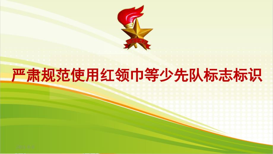 少先队标志标识规范-PPT_第1页