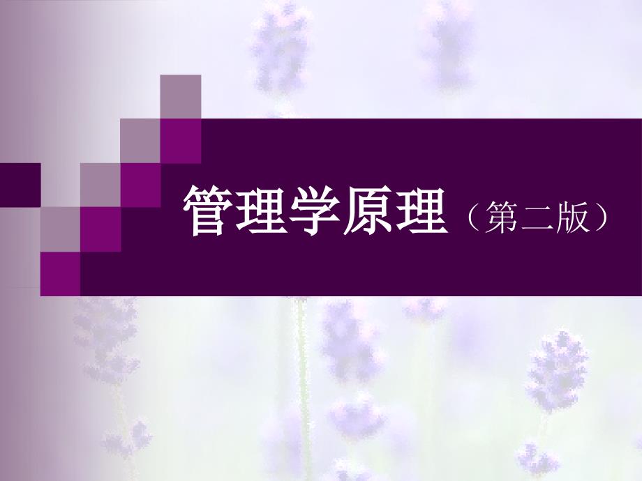 管理学原理：第一章管理与管理学_第1页