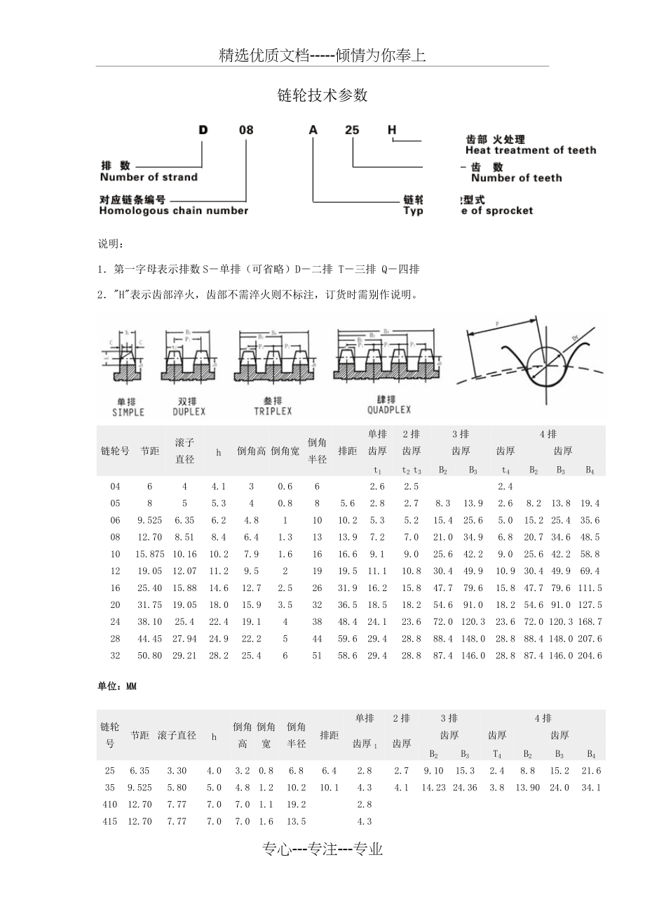 链轮技术参数(共2页)_第1页