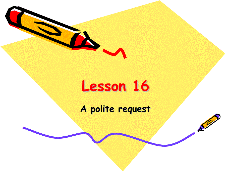 Lesson-16新概念第二册第16课解读_第1页
