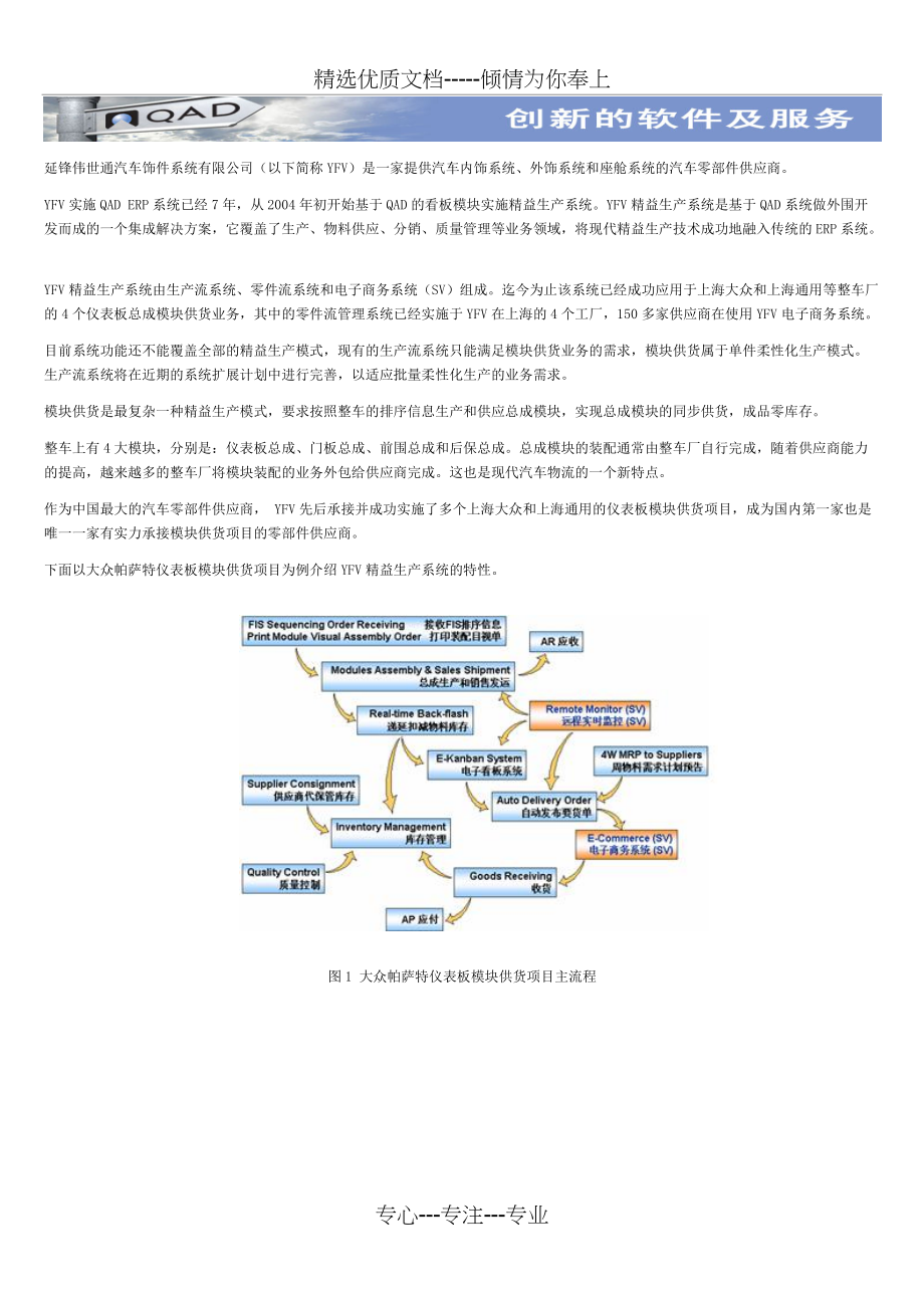 延锋伟世通精益生产和ERP水火交融(共3页)_第1页