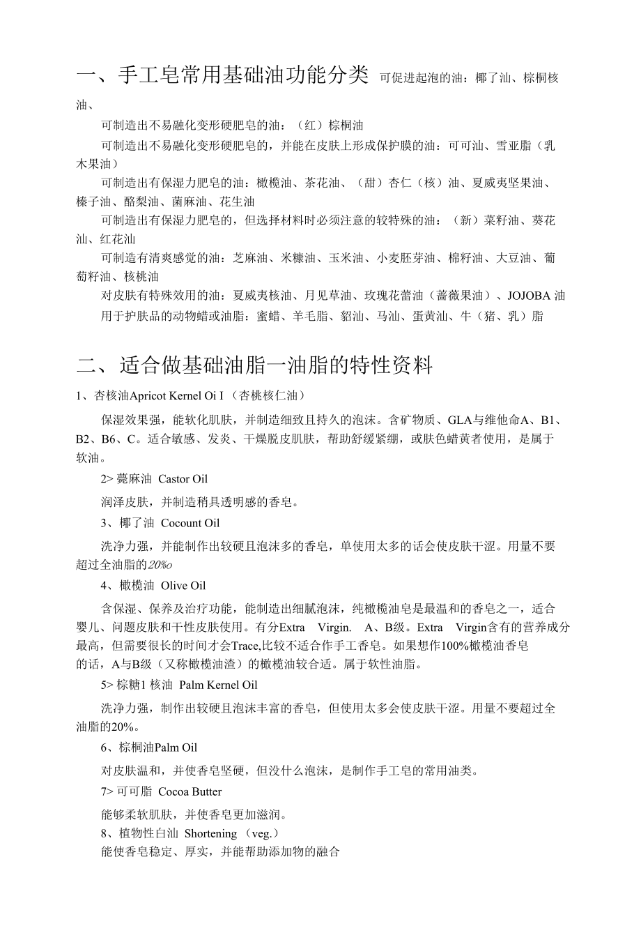 手工皂基础知识（ X页）_第1页