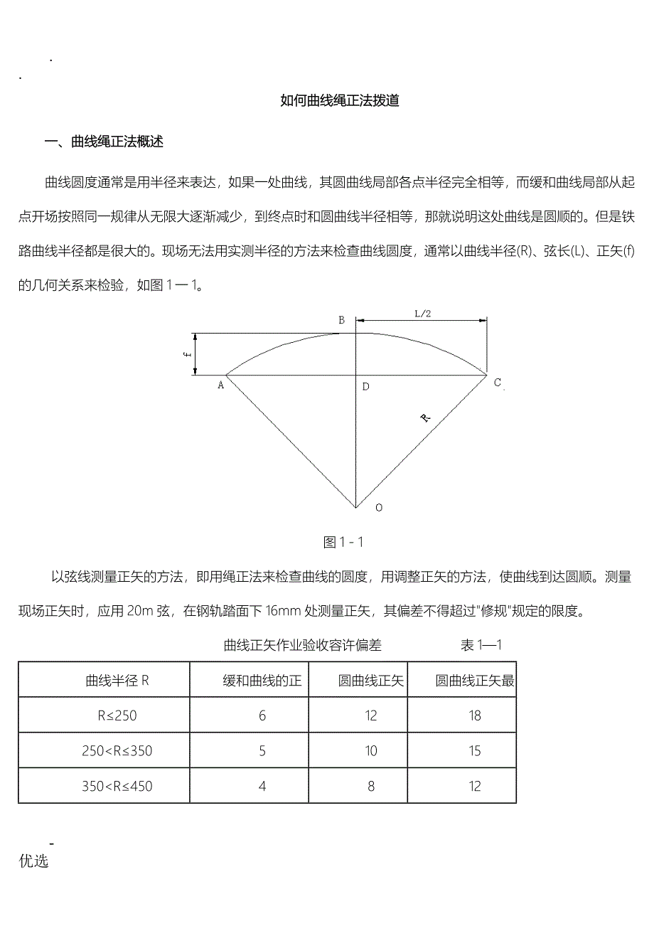 曲线绳正法拨道_第1页