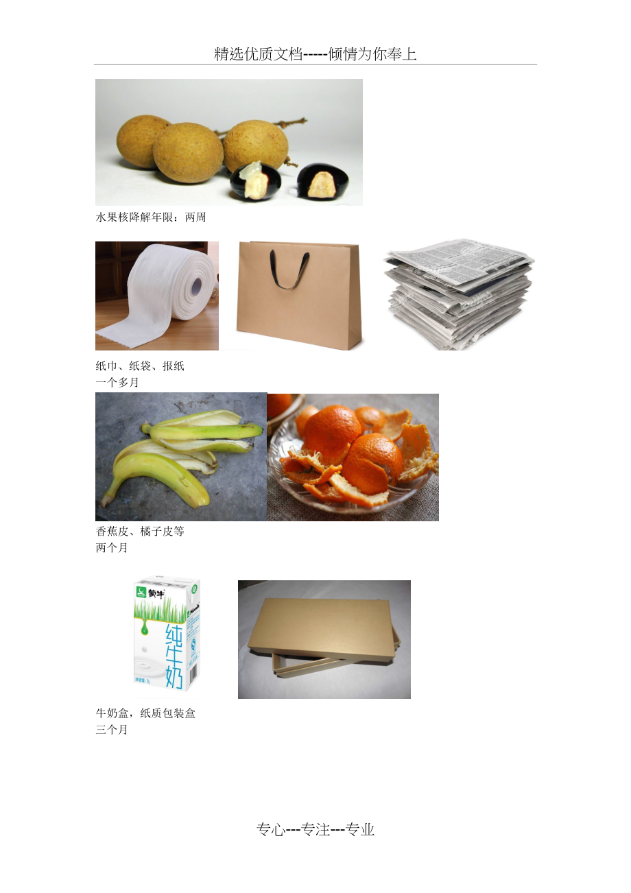 垃圾降解年份排序(共3页)_第1页
