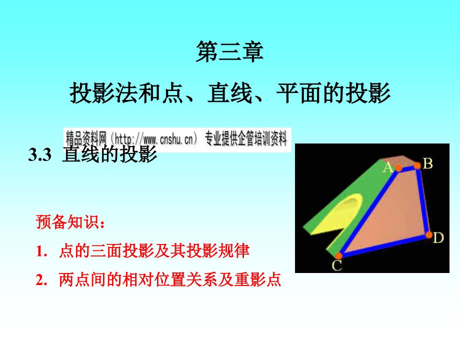 直线投影相关知识简介(共36页)_第1页