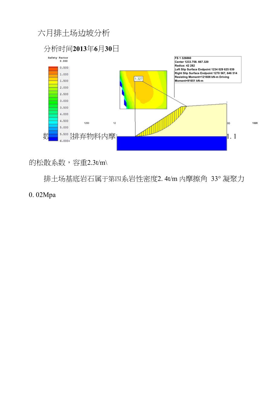 排土场边坡分析_第1页