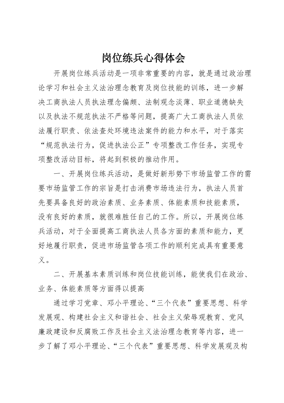 岗位练兵心得体会 (3)_第1页