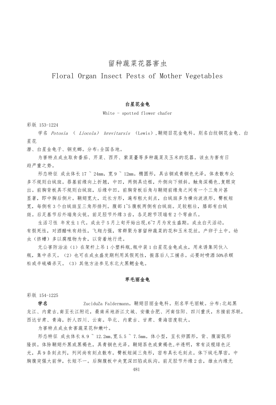 留种蔬菜花器害虫详解_第1页