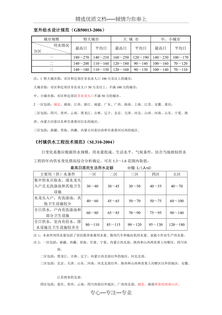 生活污水水量计算(共2页)_第1页