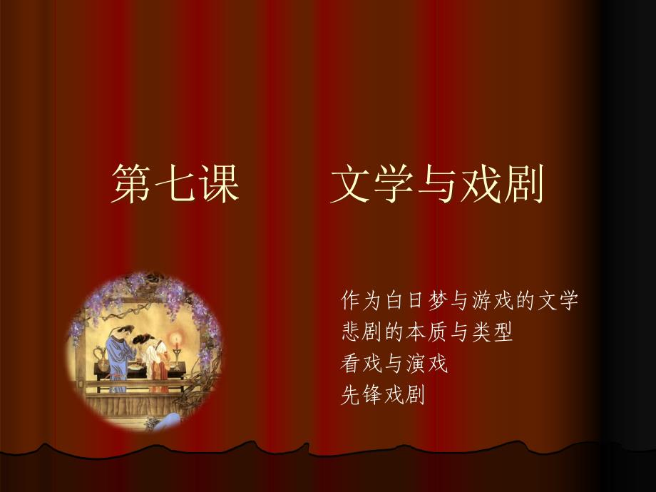 第7章文学与戏剧_第1页