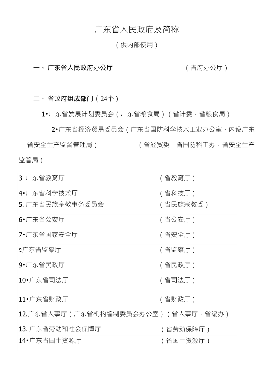 广东省人民政府及简称_第1页