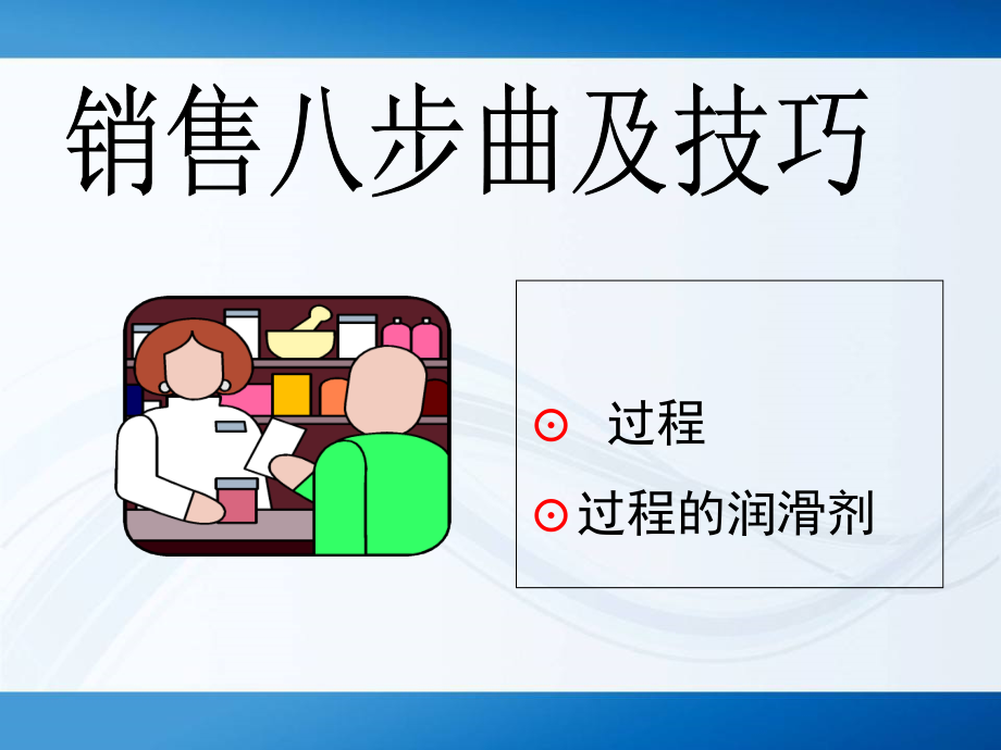 销售八步曲及技巧培训课程（共32页)_第1页