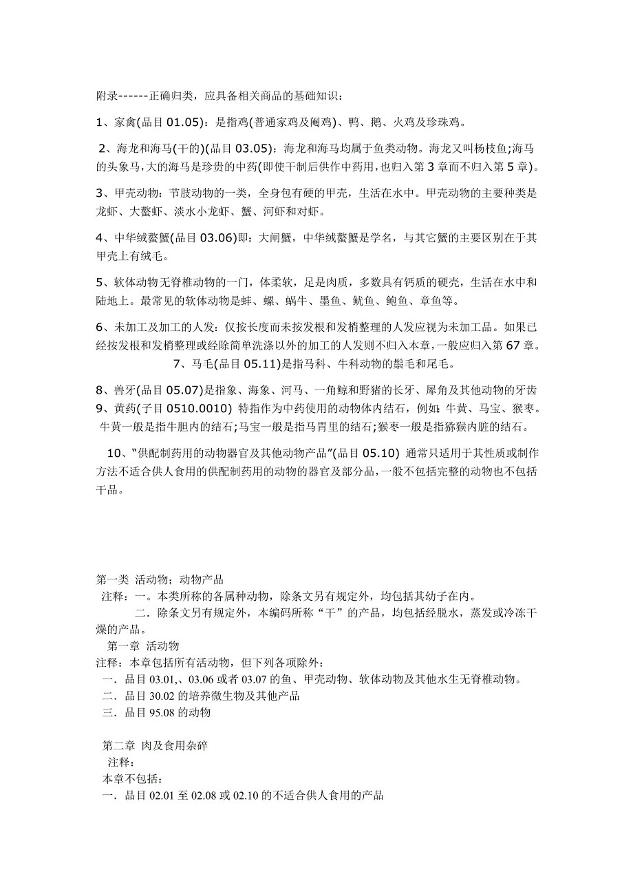 商品编码章注类注(28章)_第1页