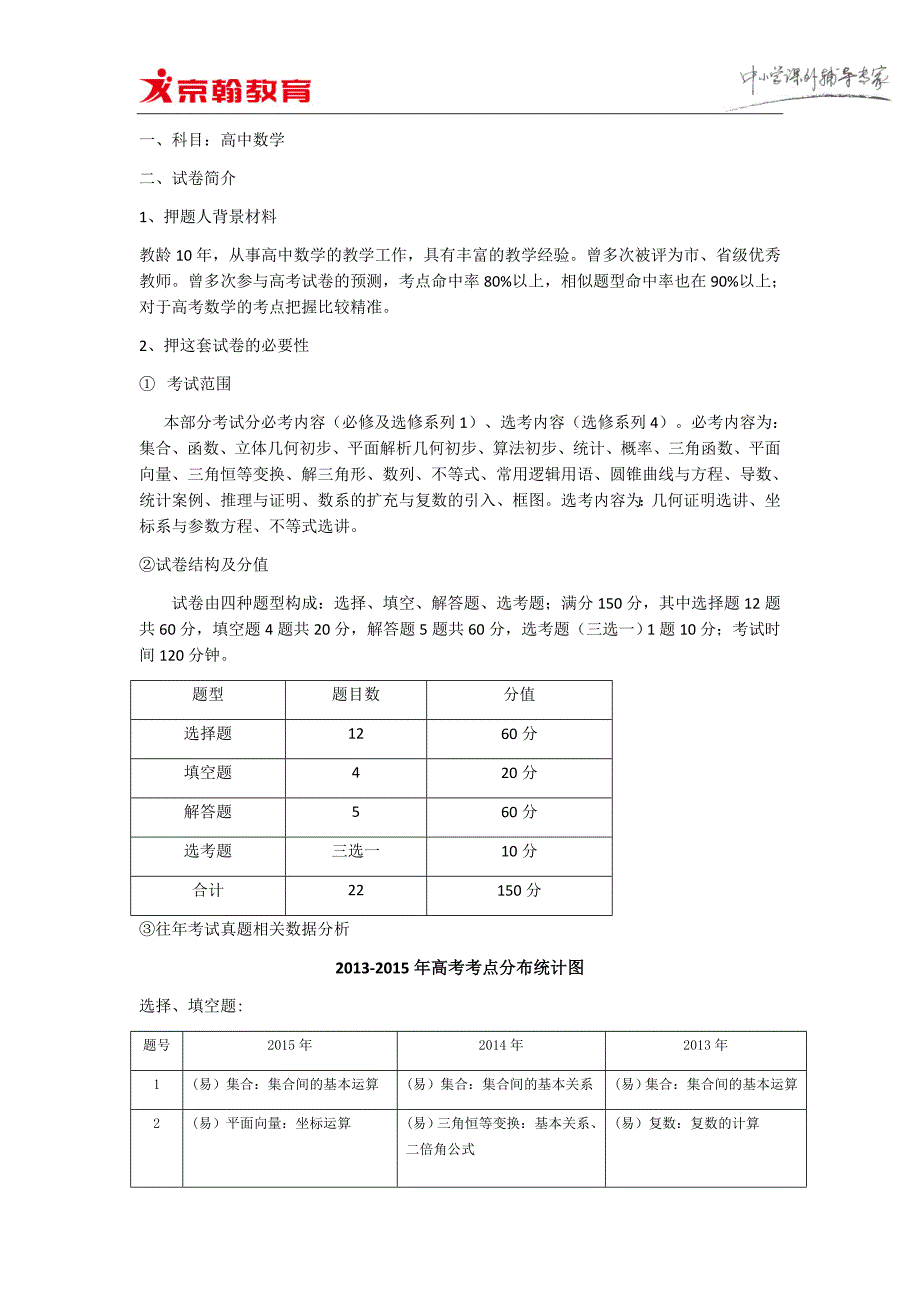 河南未来路校区高考数学-王艳芳_第1页