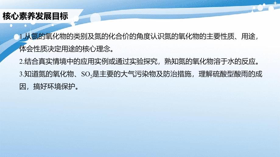 高中化学 第四章 非金属及其化合物 第三节 第2课时 氮的氧化物 大气污染物课件 新人教版必修1-新人教版高中必修1化学课件_第1页