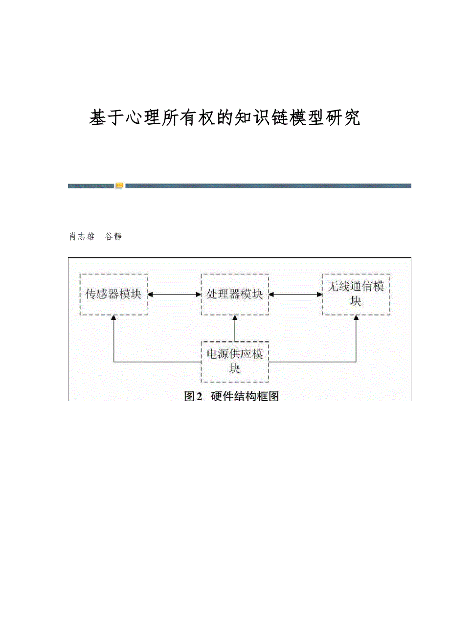 基于心理所有权的知识链模型研究_第1页