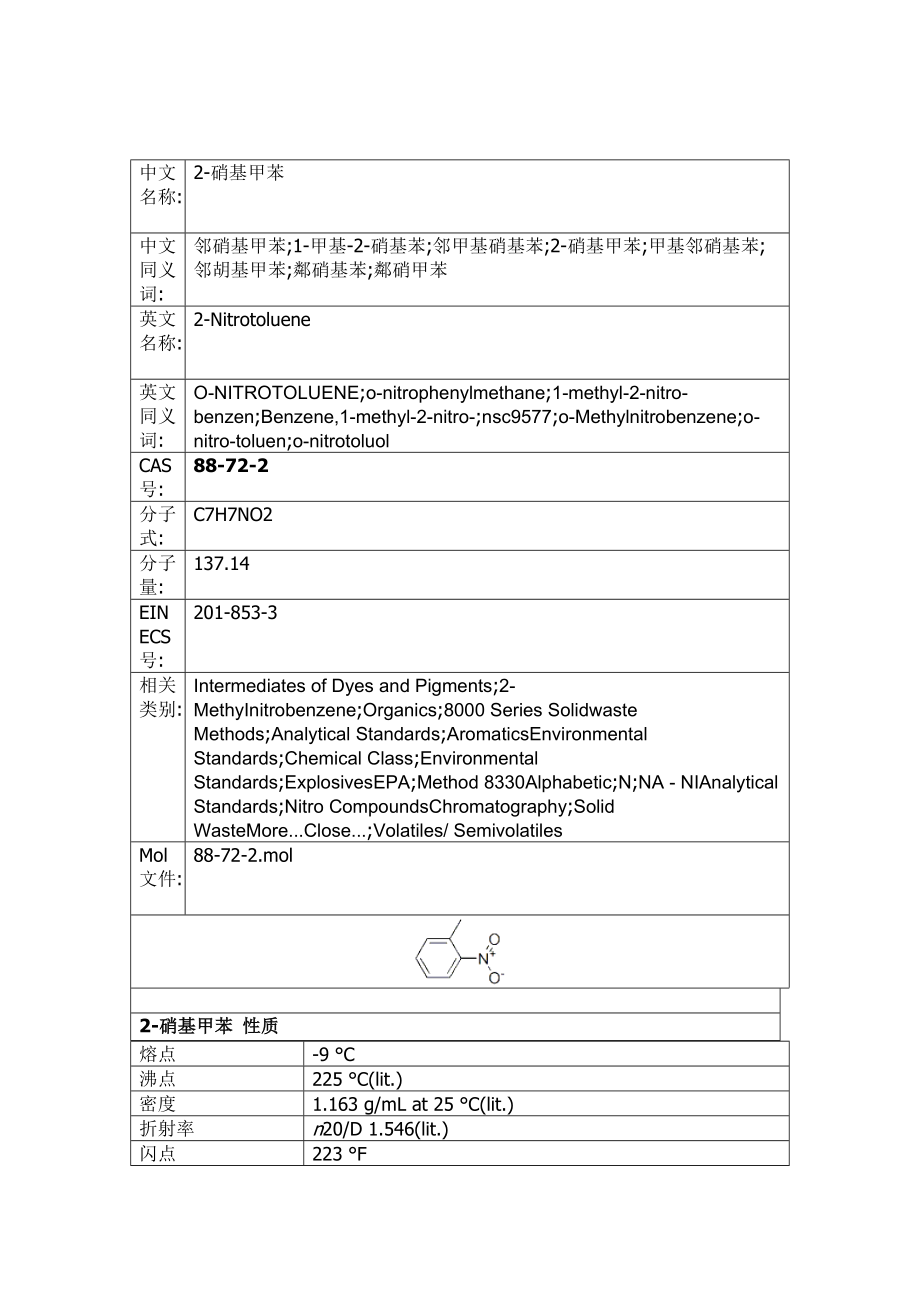 邻硝基甲苯_第1页