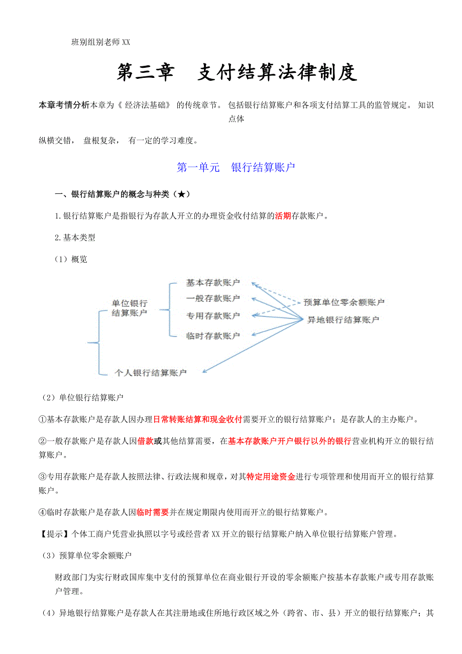 初级会计考证—经济法第三章_第1页