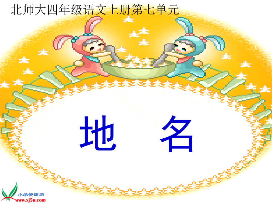 北师大版四年级语文地名_第1页