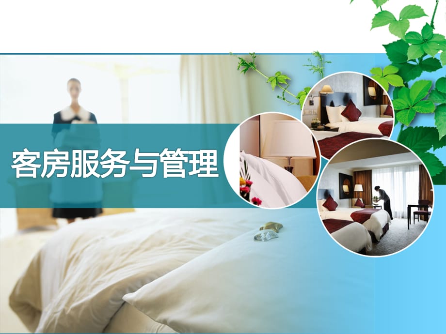 客房服务与管理-学习情景-客房计划卫生(新)_第1页