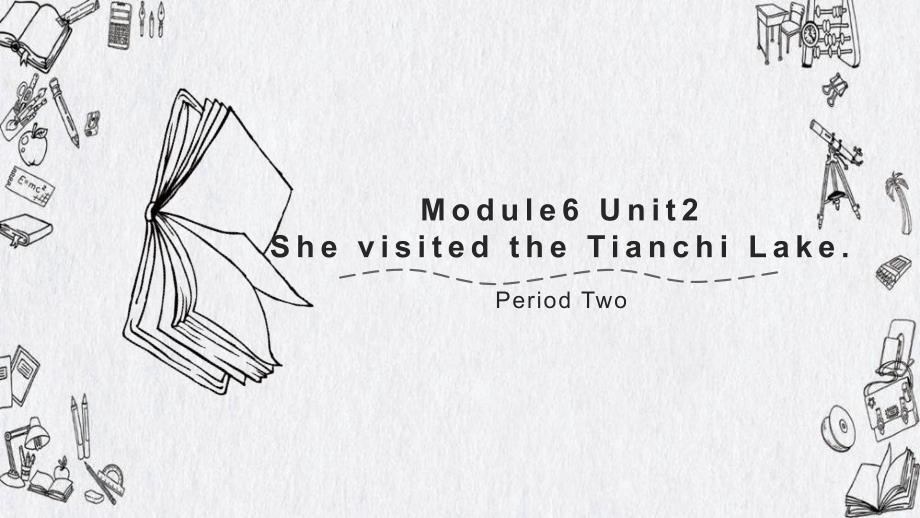 小学英语外研版四年级下册《Moudle6 Unit2period2》课件_第1页