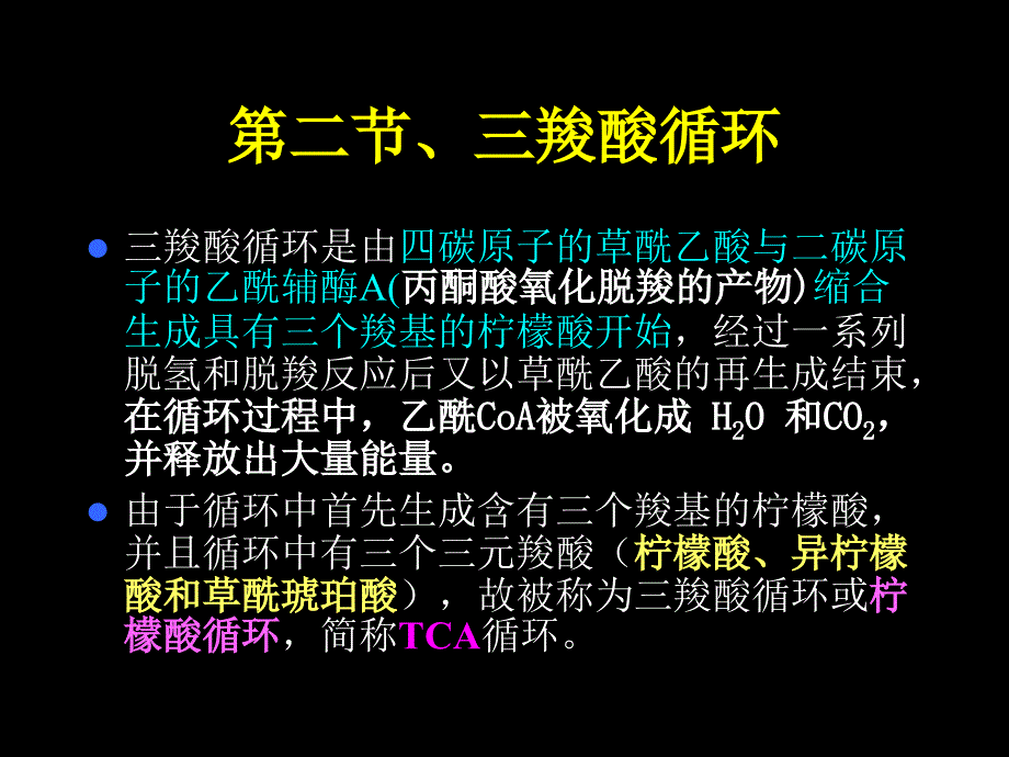 三羧酸循环介绍_第1页