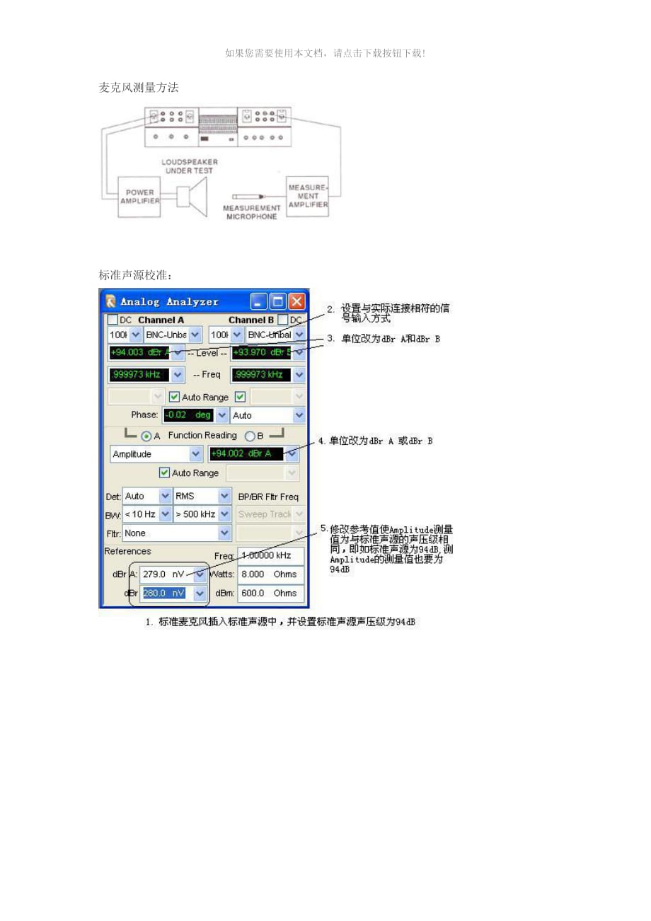 （推荐）AP对-麦克风测量方法_第1页