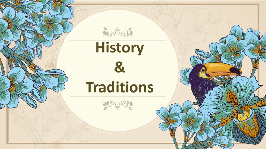 人教版（2019）高中英语必修第二册Unit4 History and Traditions reading 课文课件_第1页