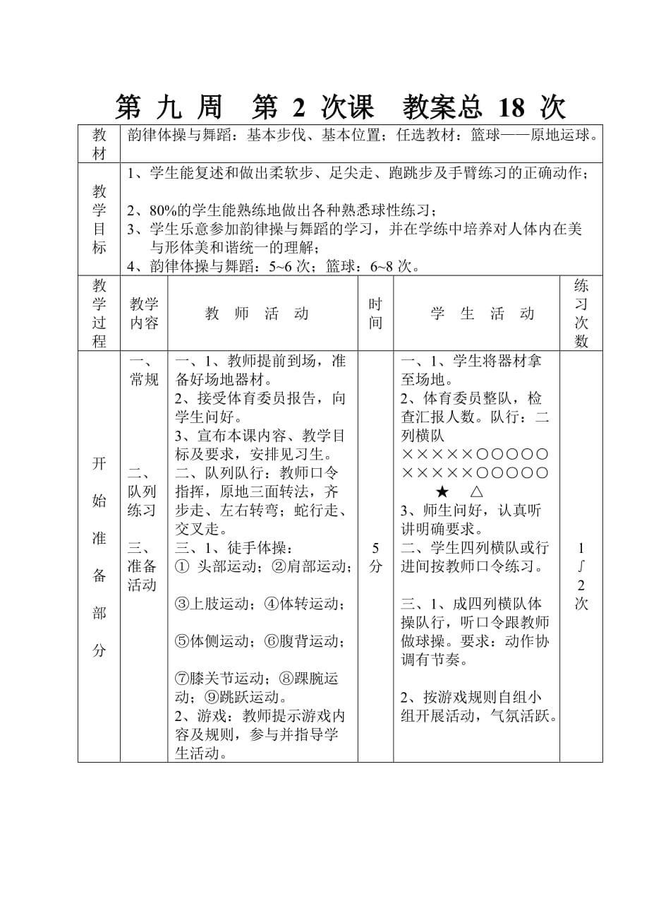 韵律操、篮球_第1页