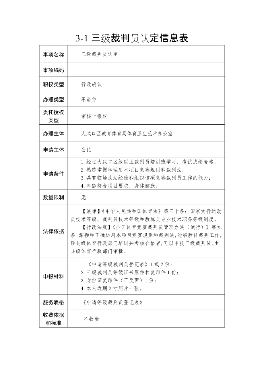 （参考）三级裁判员认定信息表_第1页