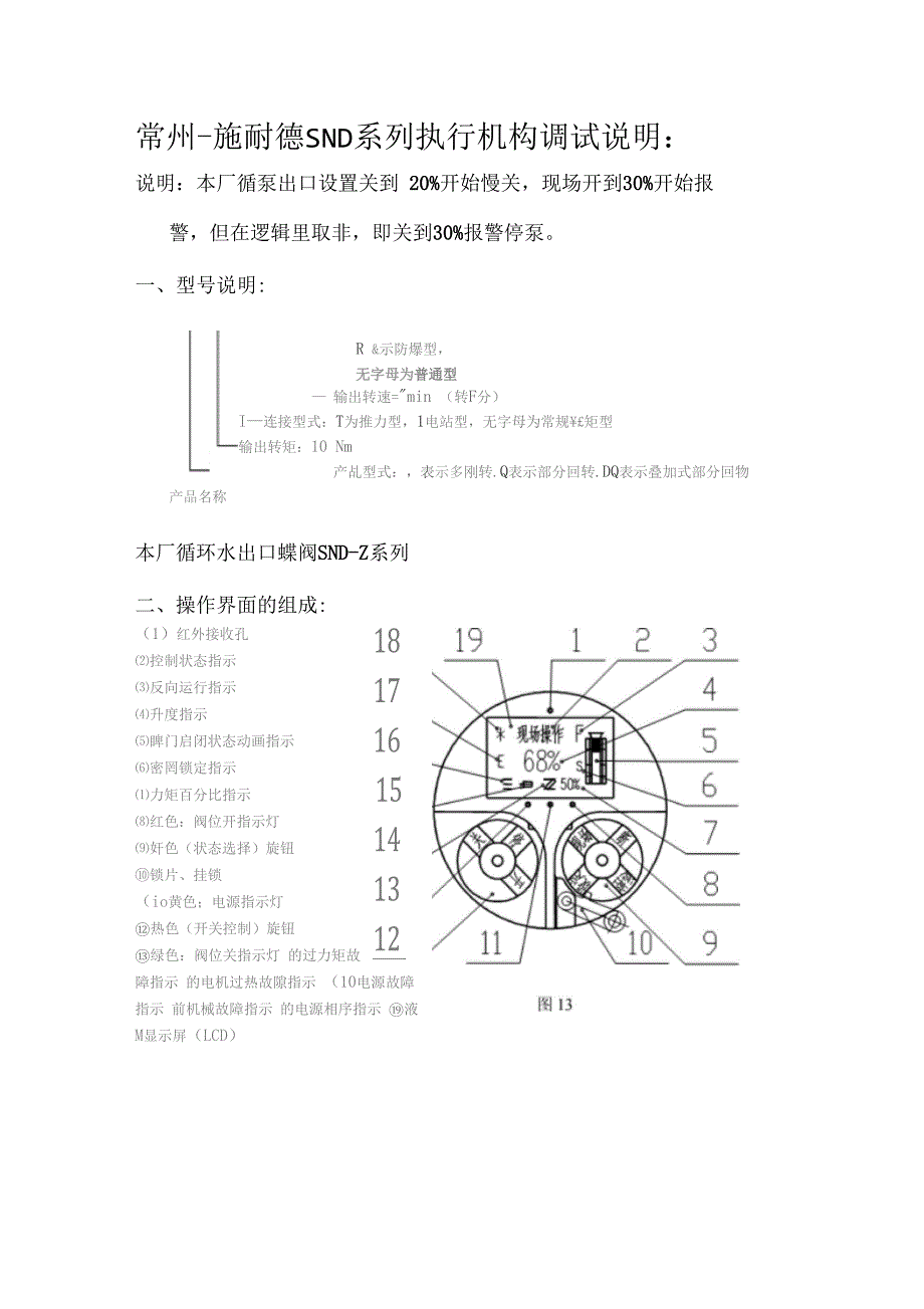常州-施耐德执行机构调试说明_第1页