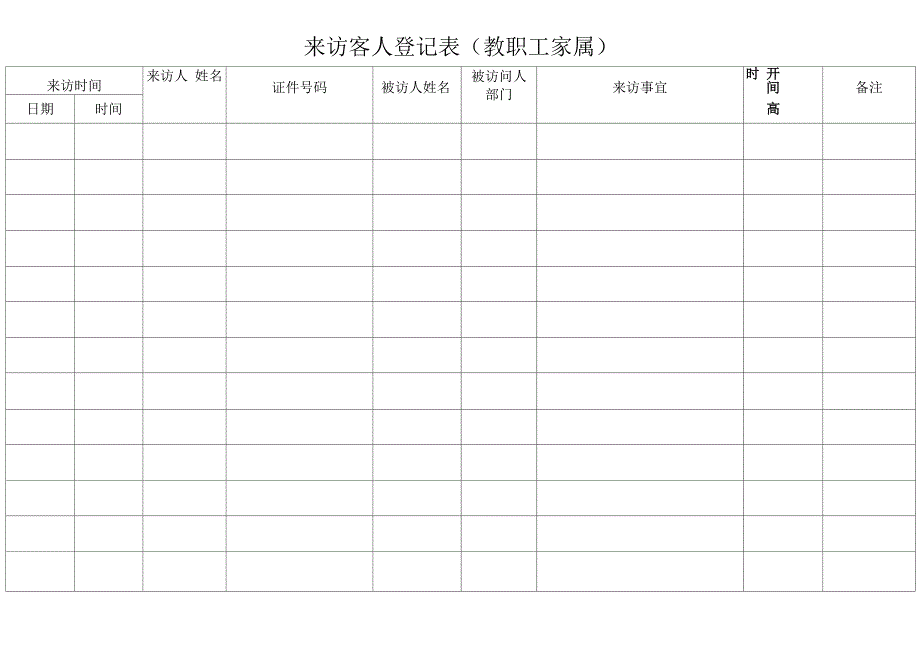 后勤工作表格总汇表表格类_第1页