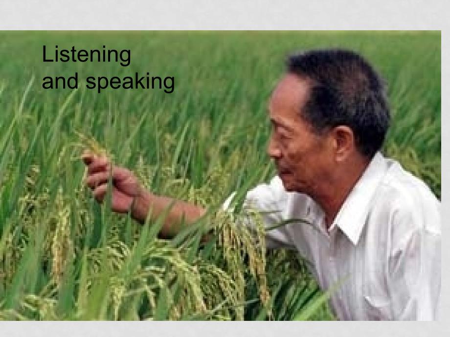 高中英语：Unit2《Listening and Speaking》复习课件（新人教版必修4）_第1页