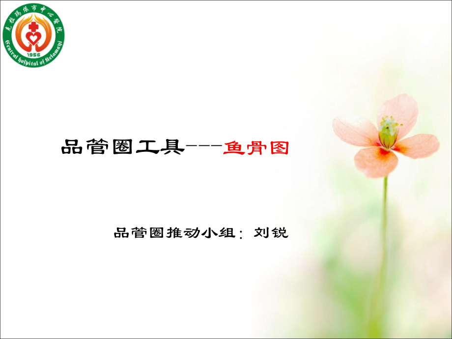 品管圈工具-鱼骨图ppt课件_第1页
