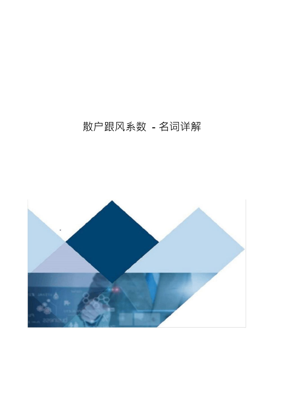 （可编）散户跟风系数-详解_第1页