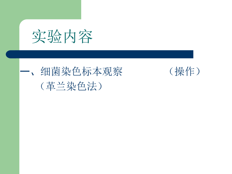 实验3：革兰氏染演示教学_第1页