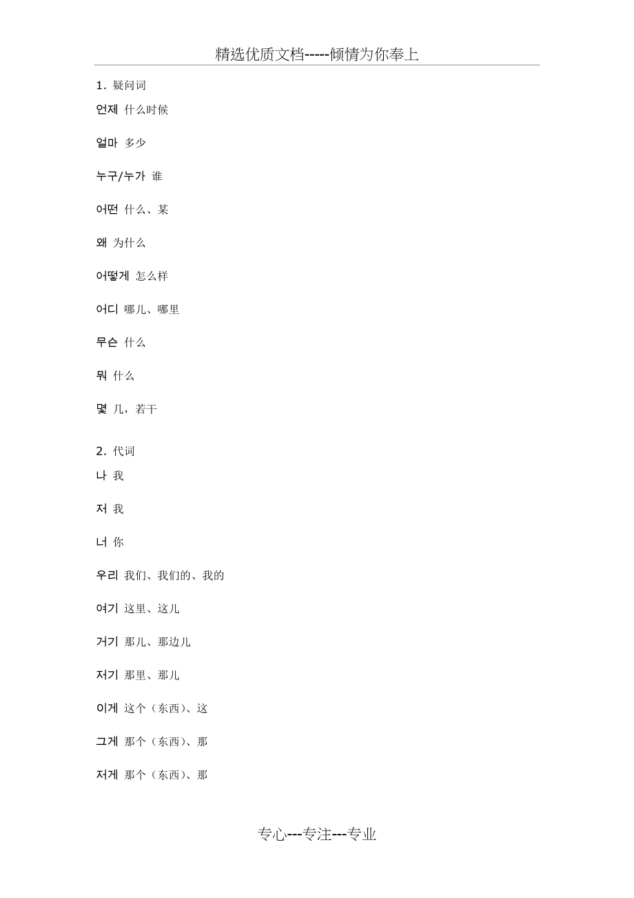 常用的韩语词语(共8页)_第1页