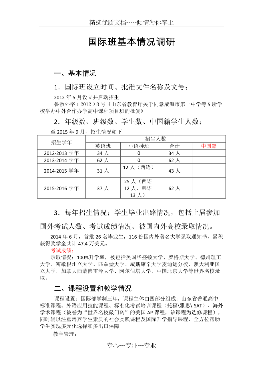 国际班基本情况调研(共4页)_第1页