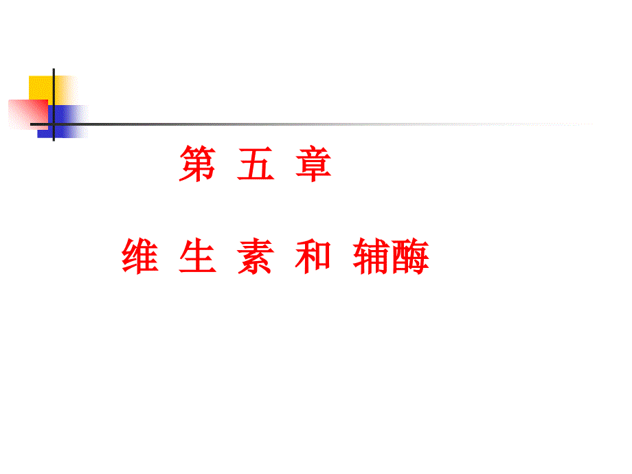 生化5第五章维生素与辅酶p教学文案_第1页