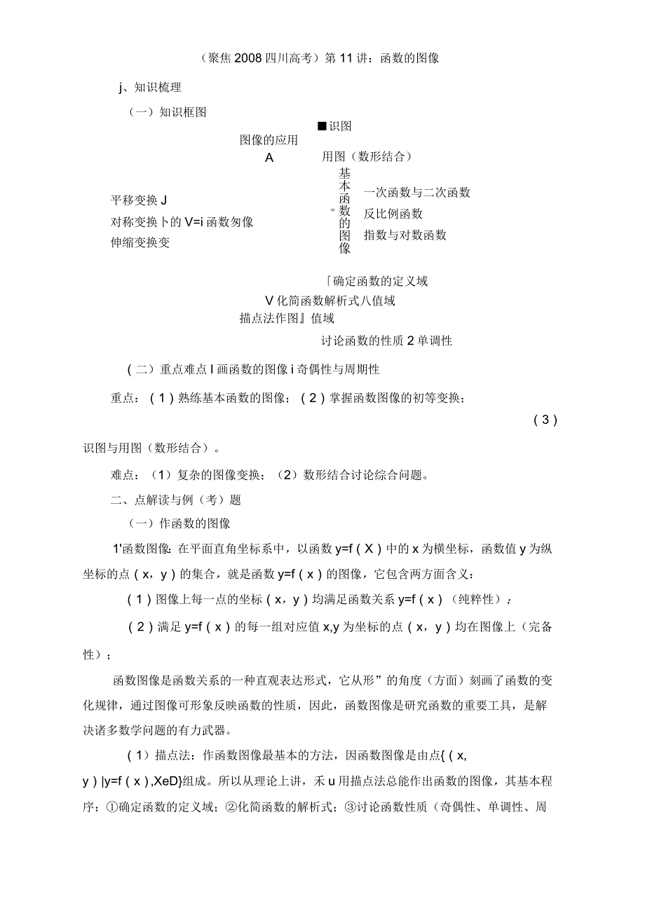函数的图像(教师用书)_第1页